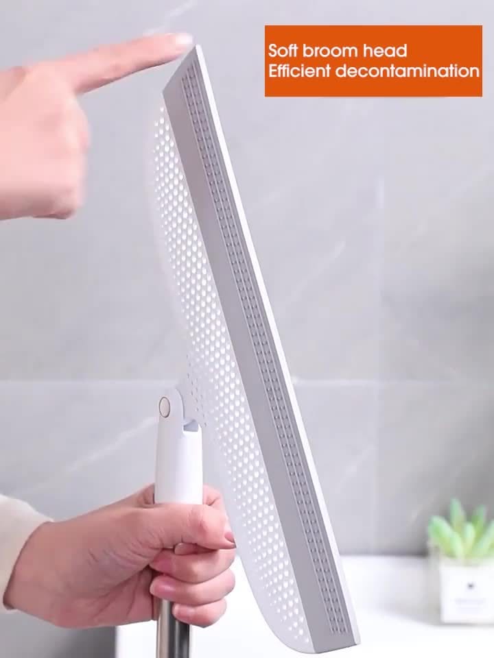 Balai Magique pour Nettoyage des Sols, Vitres et Carrelages - Ensemble de Nettoyage Complet | CK61096 1pc Silicone Broom