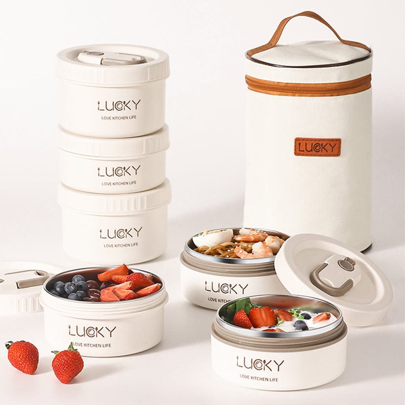 Bentos Japonais « Lucky » avec Sac de Transport