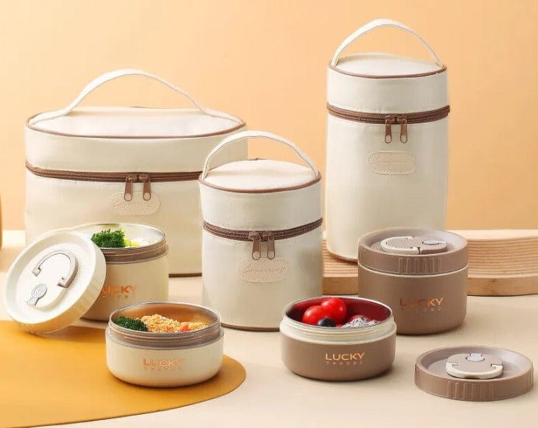 Bentos Japonais « Lucky » avec Sac de Transport