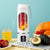 Blender USB Rechargeable avec affichage LED - 450ml, idéal smoothies & milkshakes White