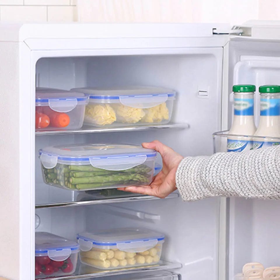 Boîte à lunch en plastique pour enfant 6 tailles - Eco-friendly, micro-ondable, hermétique