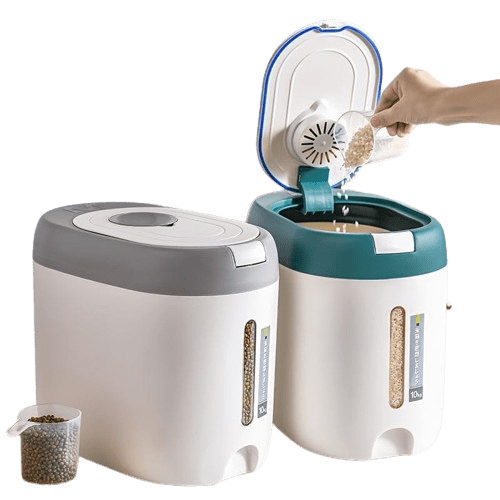 Boîte de Rangement pour Riz Scellée de Grande Capacité