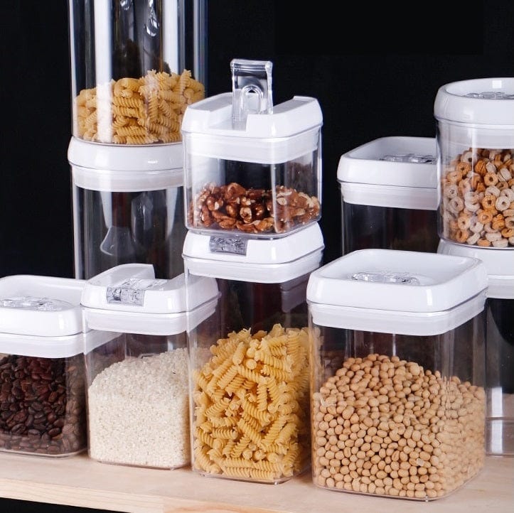 Boites de conservation des aliments et des ingrédients (Lot de 6)