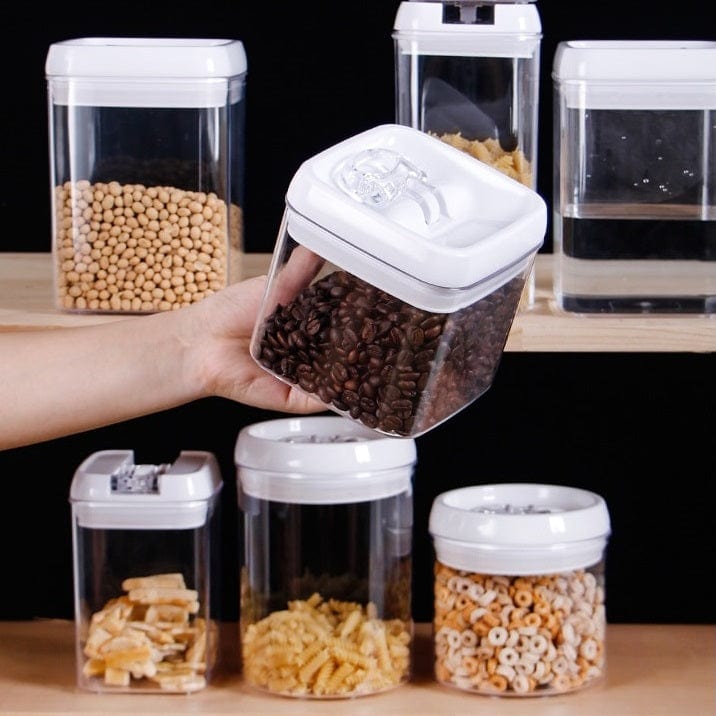 Boites de conservation des aliments et des ingrédients (Lot de 6)