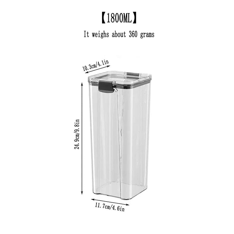 Boîtes Hermétiques Empilable 1800 ml