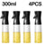 Bouteille spray d'huile d'olive comestible - Cuisine - 200/300/500 ML Black-300ml-4PCS