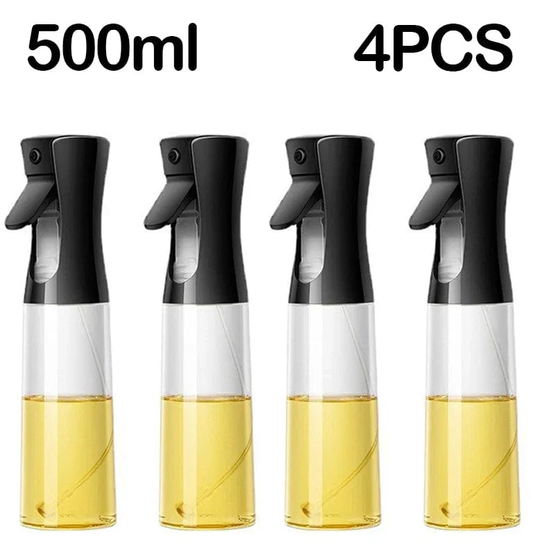 Bouteille spray d'huile d'olive comestible - Cuisine - 200/300/500 ML Black-500ml-4PCS