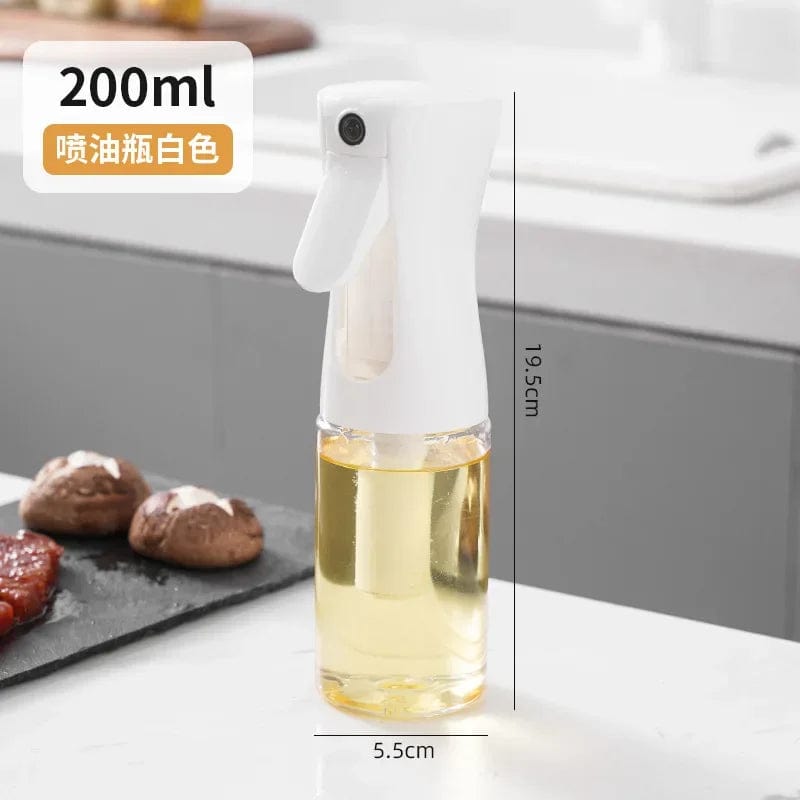 Bouteille spray d'huile d'olive comestible - Cuisine - 200/300/500 ML White-200ml-1PCS