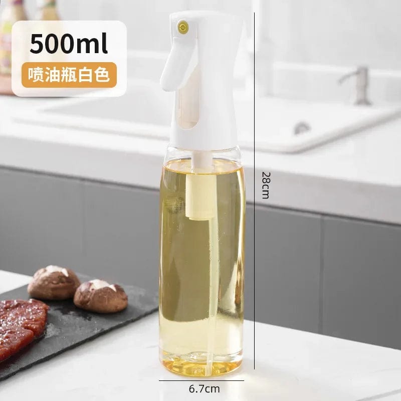 Bouteille spray d'huile d'olive comestible - Cuisine - 200/300/500 ML White-500ml-1PCS