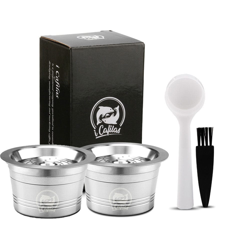 Capsules réutilisables pour Caffitaly, Cafissimo et Tchibo 2 Capsules