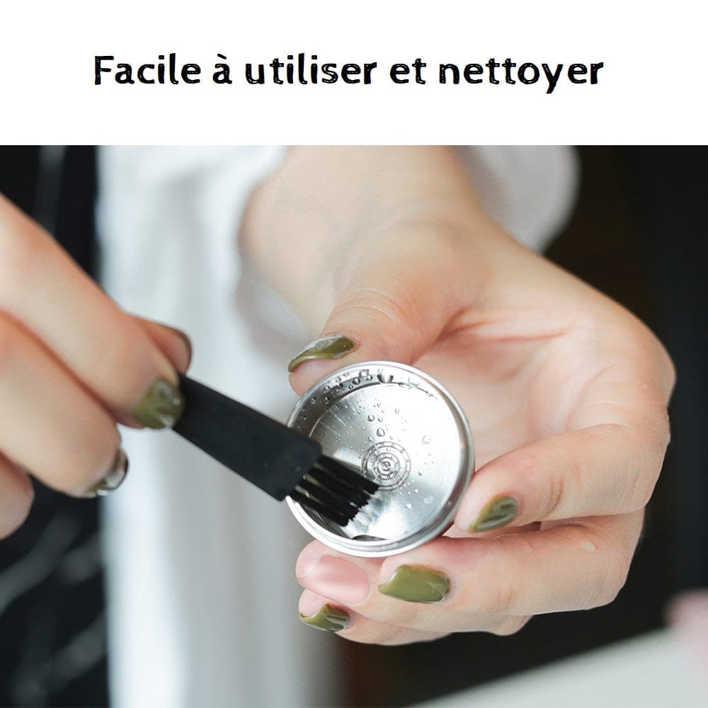 Capsules réutilisables pour Delta Q NDIQ7323, Lavazza EP Mini et  AAA 3A-C225