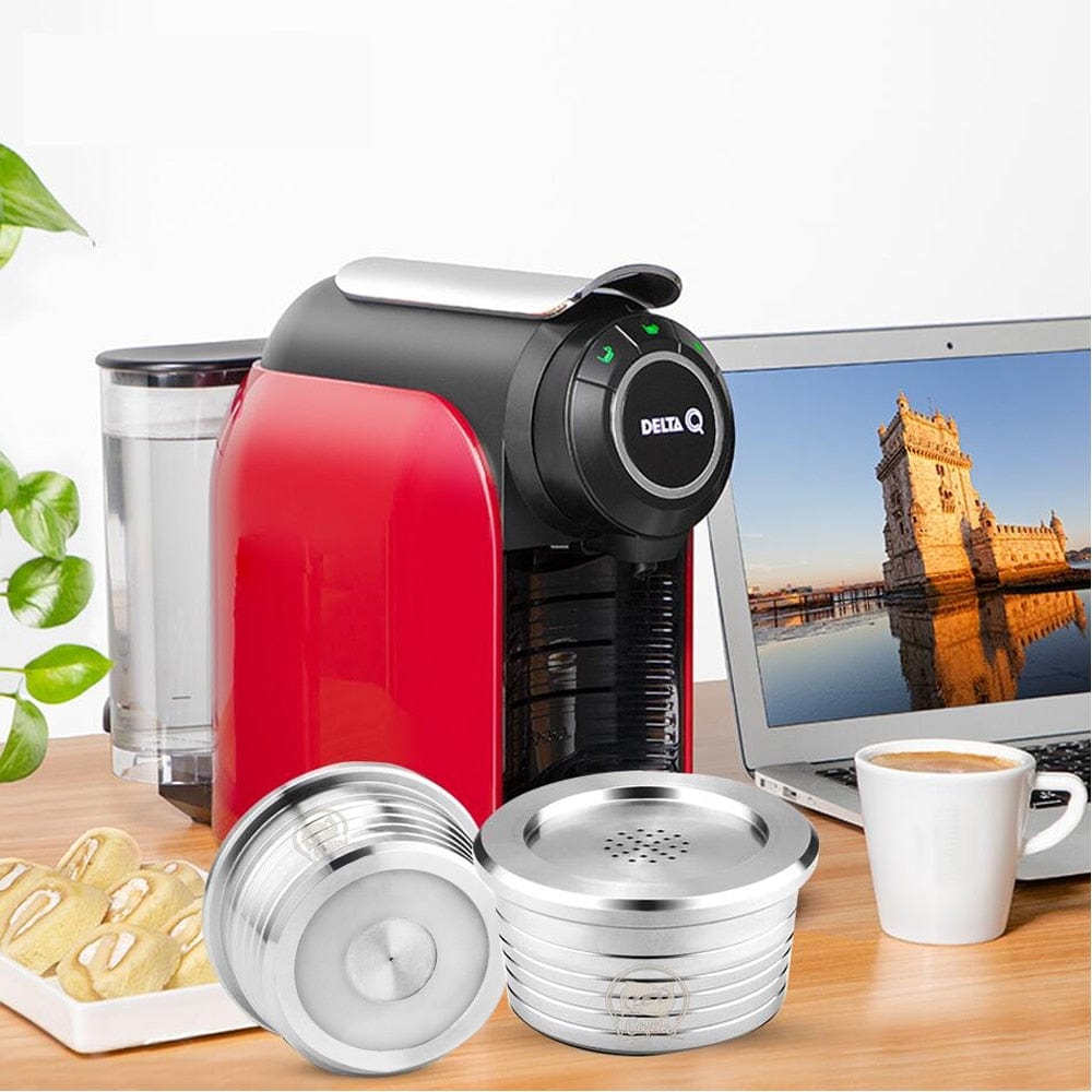 Capsules réutilisables pour Delta Q NDIQ7323, Lavazza EP Mini et  AAA 3A-C225