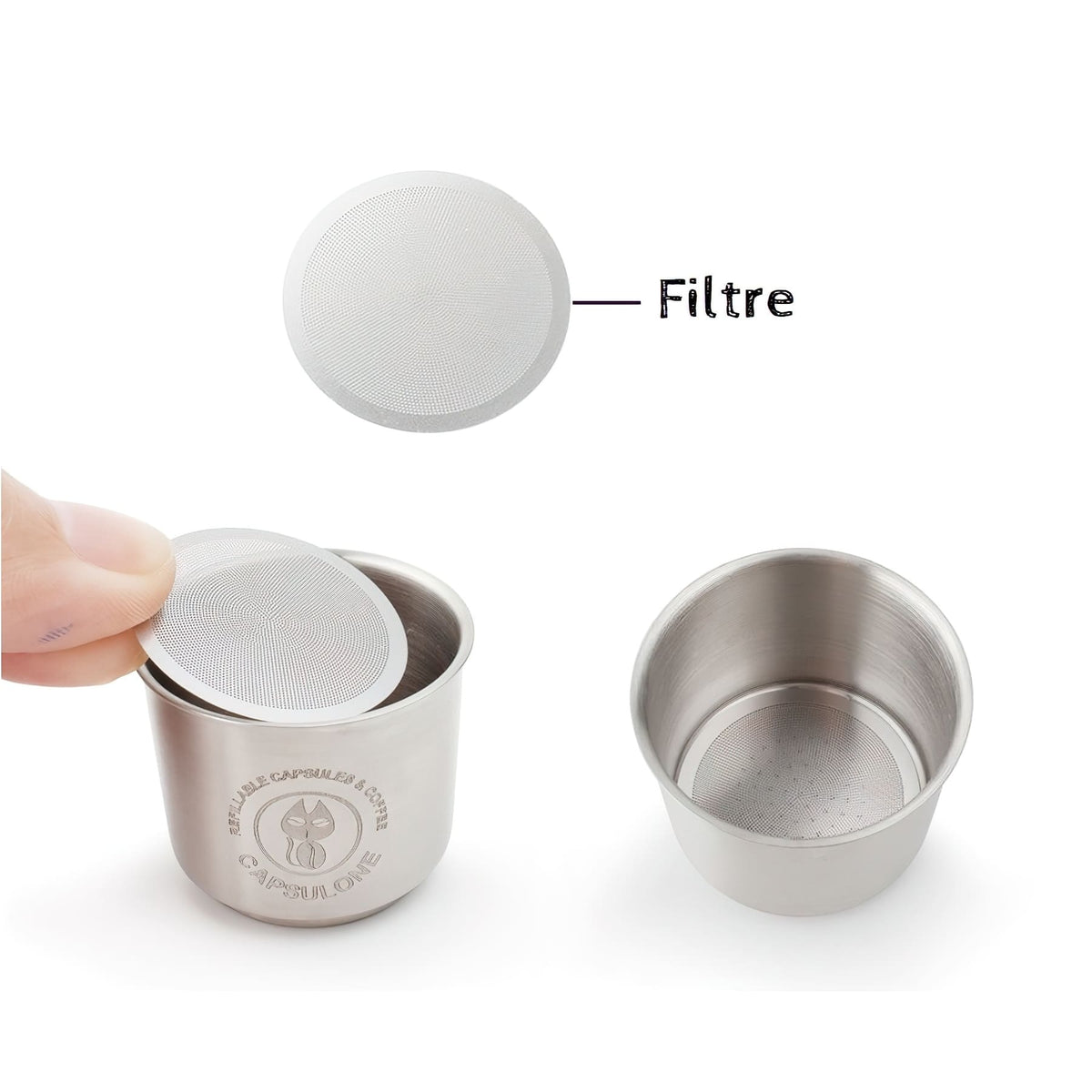 Capsules réutilisables pour Illy