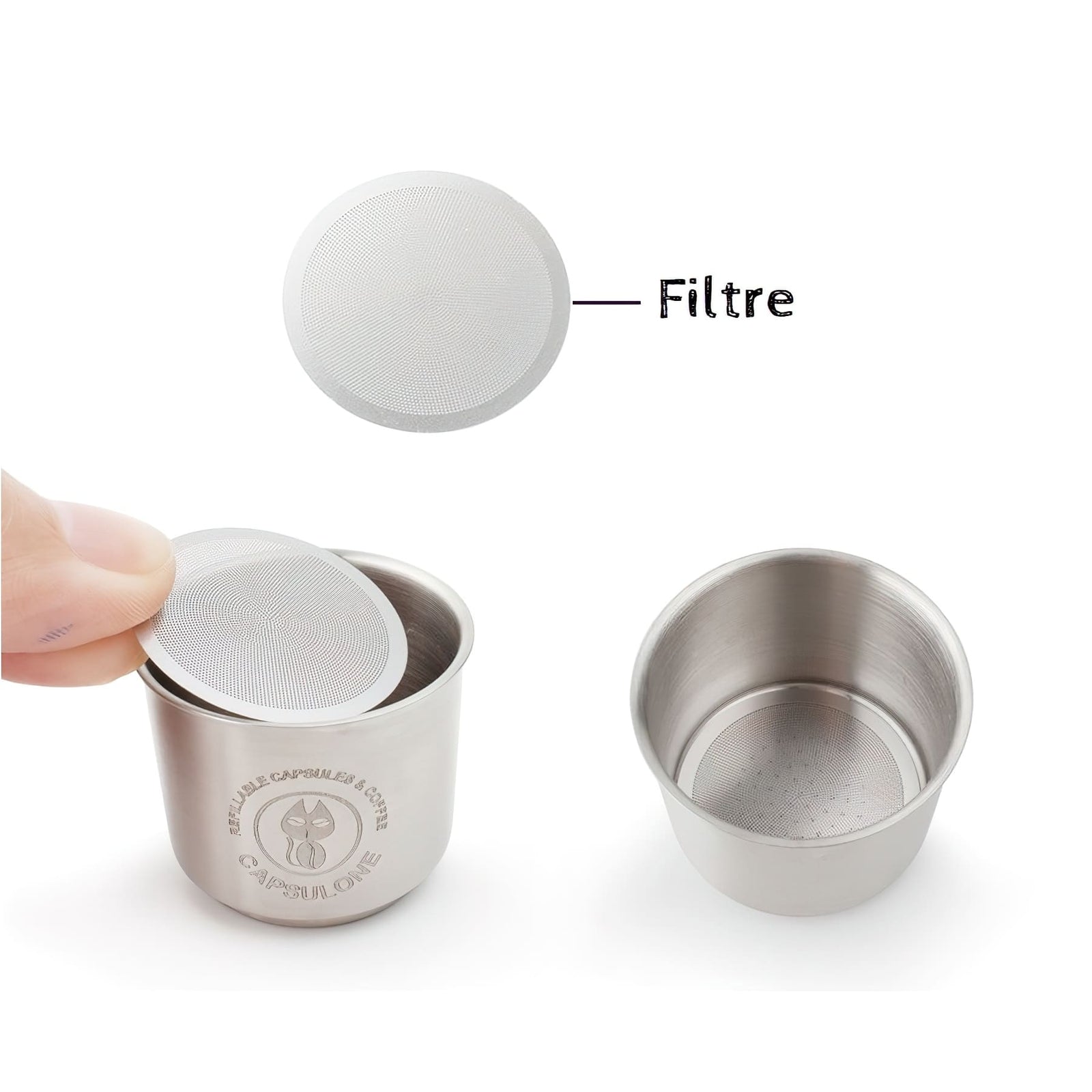 Capsules réutilisables pour Illy