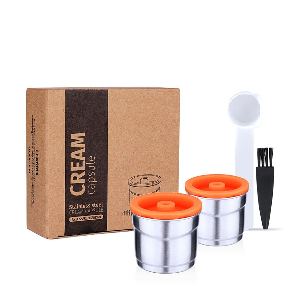 Capsules réutilisables pour Illy X7.1, Y3.2 et Y5 2 capsules