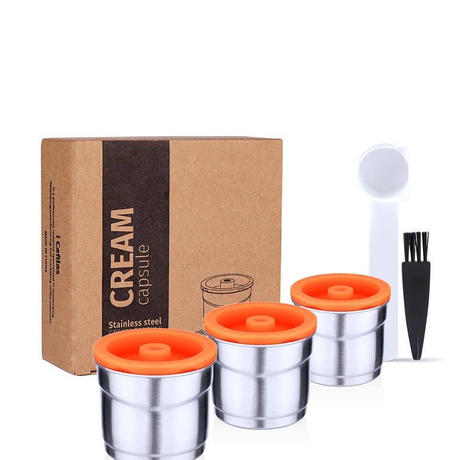 Capsules réutilisables pour Illy X7.1, Y3.2 et Y5 3 capsules