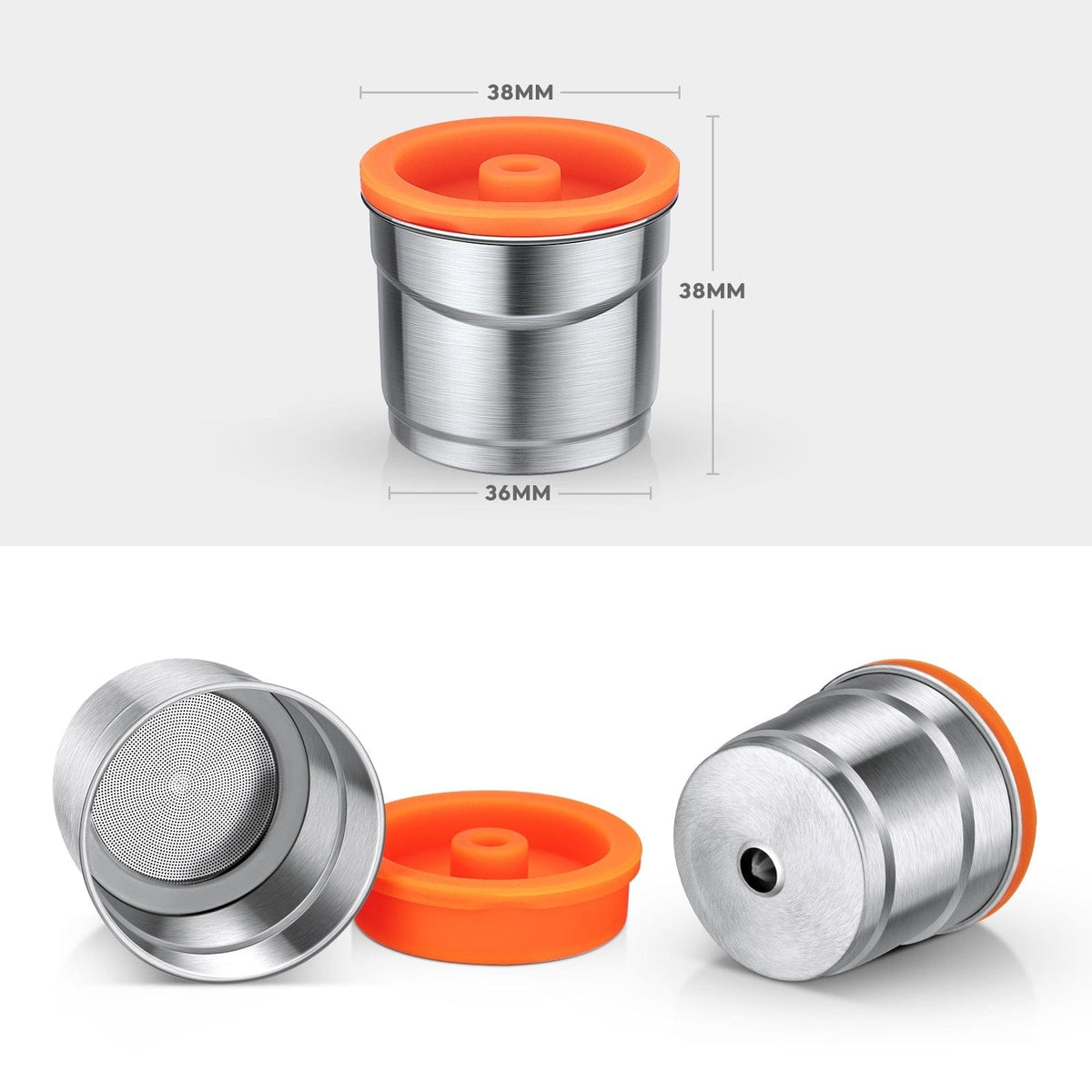 Capsules réutilisables pour Illy X7.1, Y3.2 et Y5