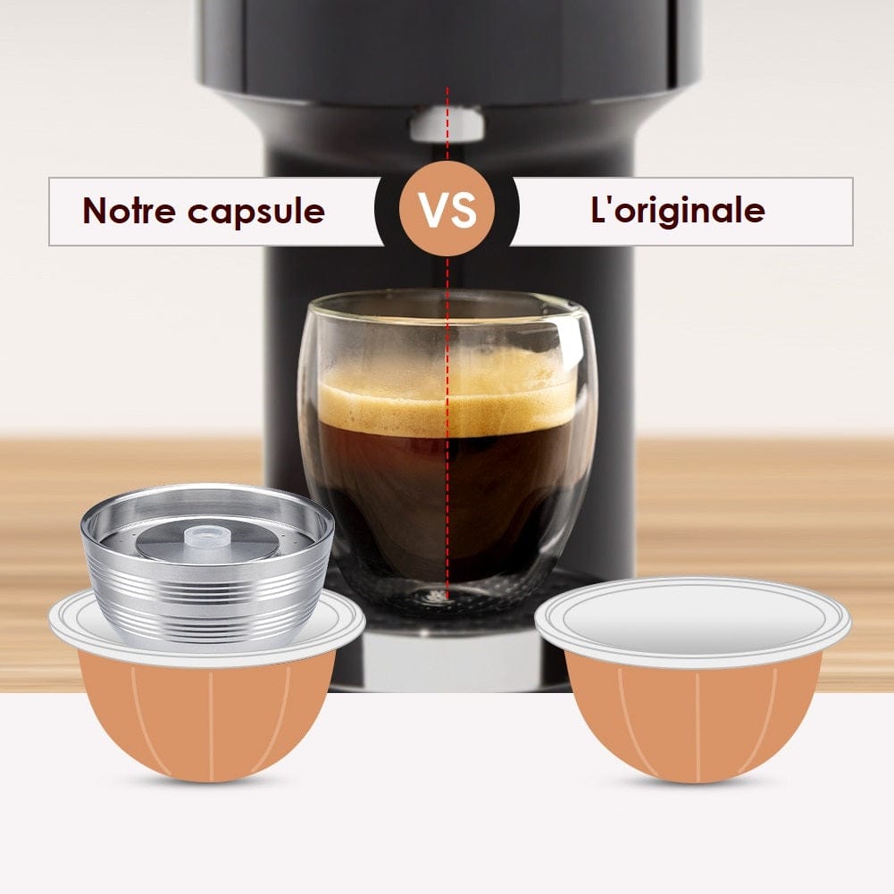 Capsules réutilisables pour Vertuo Next de Nespresso