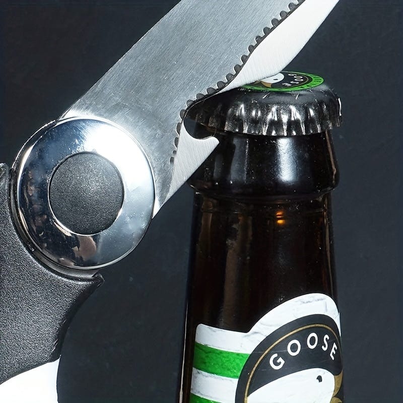 Cisailles de cuisine à volaille multifonctionnelles en acier inoxydable Thick Multifunctional Kitchen Scissors