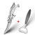 Ciseaux de Cuisine avec Lame en Acier Inoxydable 4Cr - MYVIT sliver with peeler / Ship within 24H