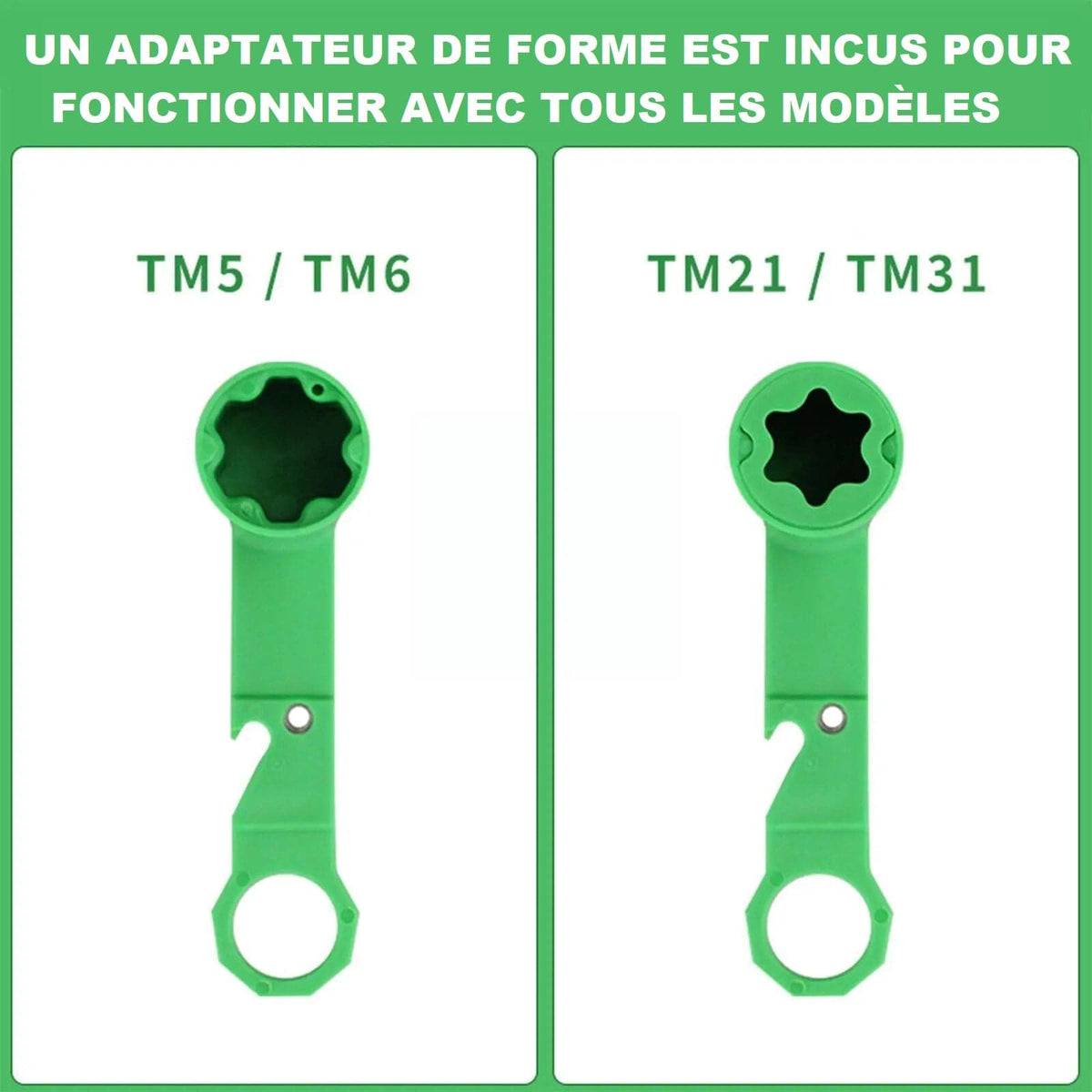 Clé de démoulage de pâte pour Thermomix