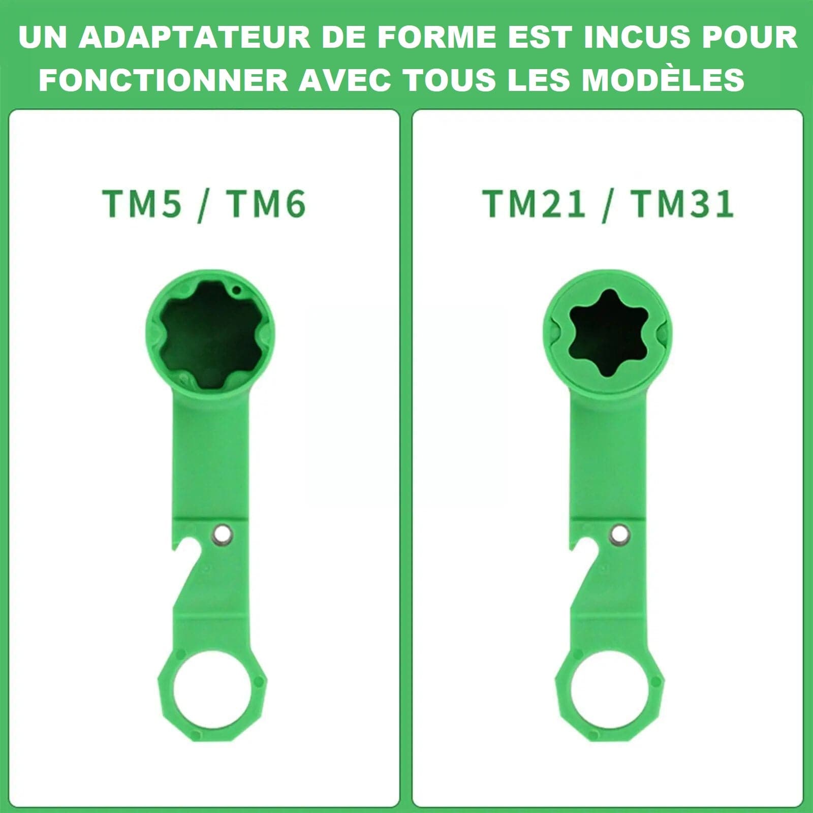 Clé de démoulage de pâte pour Thermomix