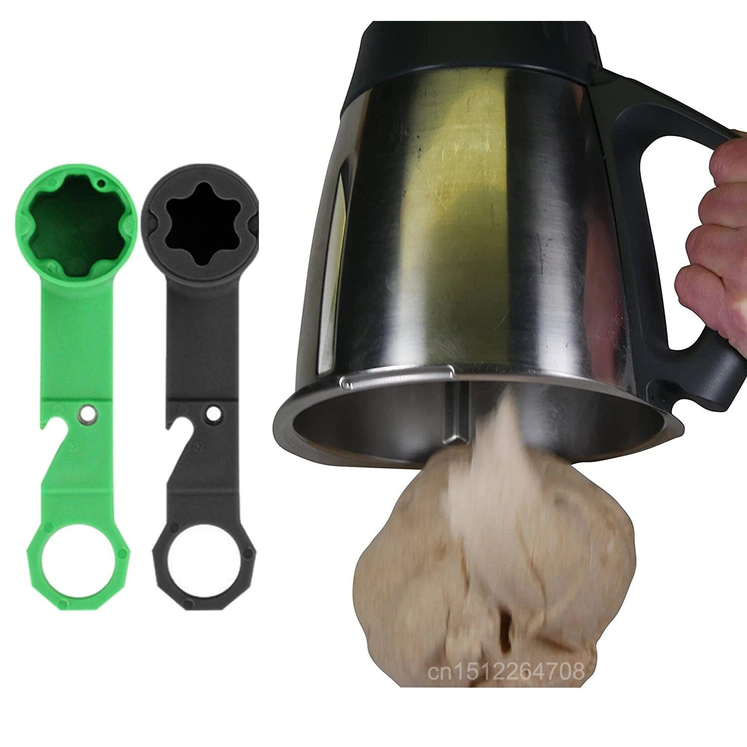 Clé de démoulage de pâte pour Thermomix