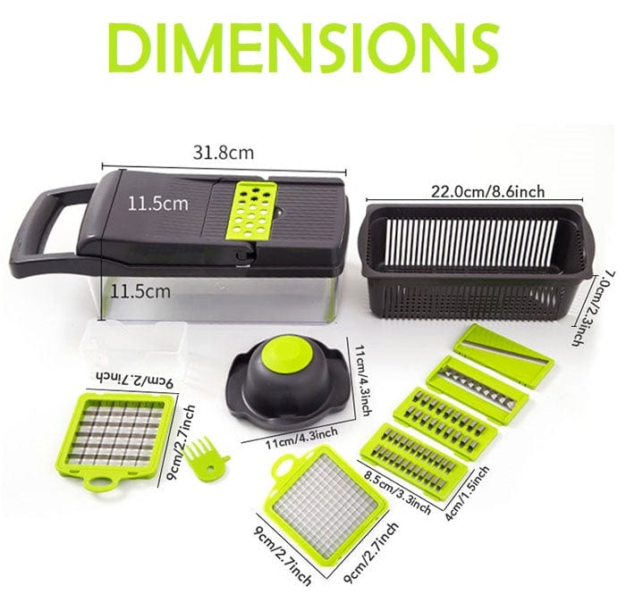 Coupe Légumes Multifonction 7 coupes