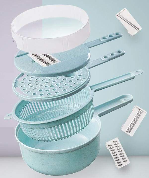 Coupe-légumes multifonction 9-en-1