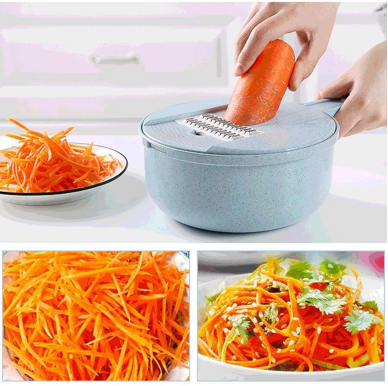 Coupe-légumes multifonction 9-en-1