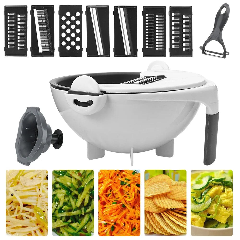 Coupe Légumes Rotatif Multifonction 9 en 1
