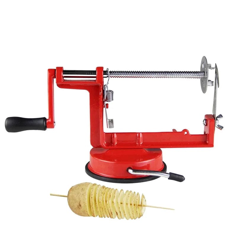 Coupe-spirale Légumes En Acier Inoxydable – Pour Pommes De Terre, Carottes, Concombres – Design Portable Avec Poignée