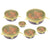 Couvercles de conservation extensibles Jaune