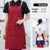 Cross Back Kitchen Apron Waterproof Canvas Chef Apron With Large Pocket and Adjustable Straps For  Bubble BBQ Shop Nail Salon Burgundy