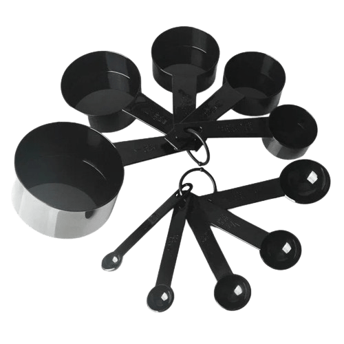 Cuillères et Tasses de Mesure de 1 à 250g