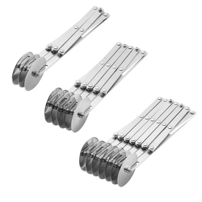 Découpe-pâte en acier inoxydable 3/5/7 roues - Outil de cuisson essentiel