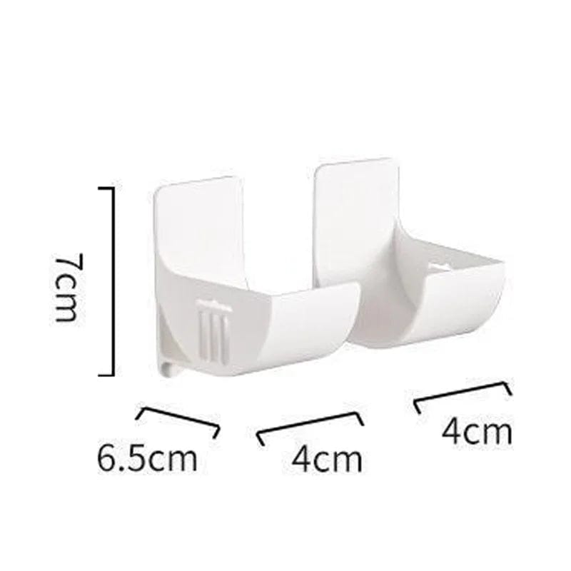Distributeur de sacs poubelle mural Kitchen Bath en plastique - Lot de 4/2 - Rangement frais pour sacs poubelle