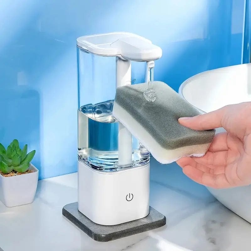 Distributeur de Savon Automatique avec Capteur de Distance Intelligent White