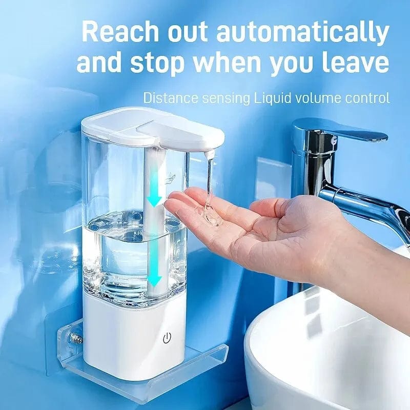Distributeur de Savon Automatique avec Capteur de Distance Intelligent White