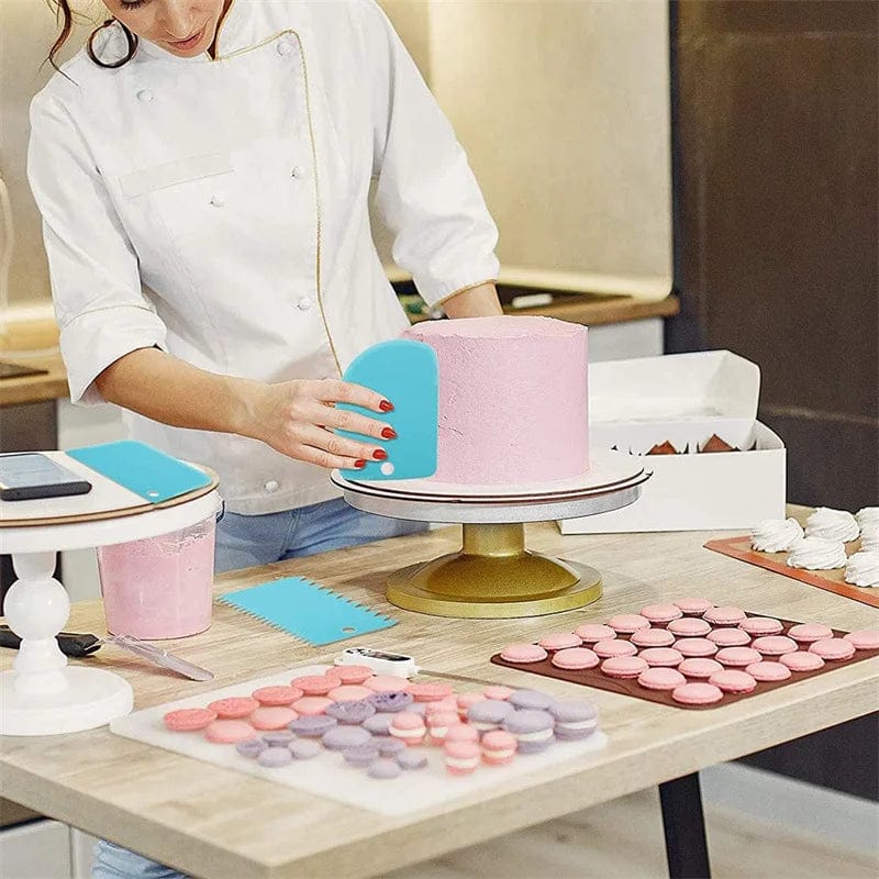 Ensemble Douilles & Poche à Douille en Silicone pour Cake Design