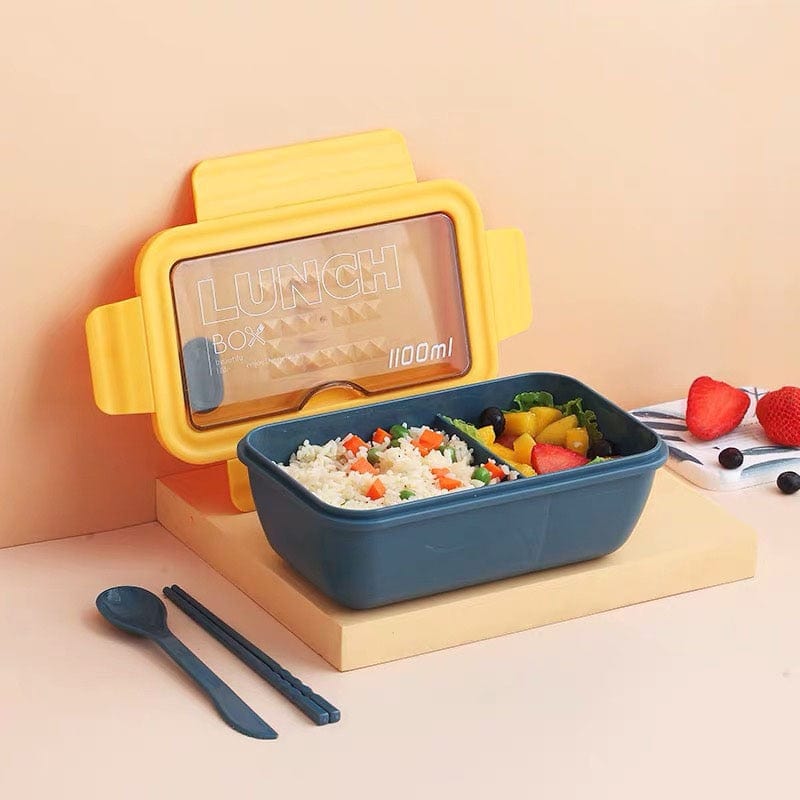Ensemble « Lunch Box Kids » : Boite repas + Couverts + Verre + Sac