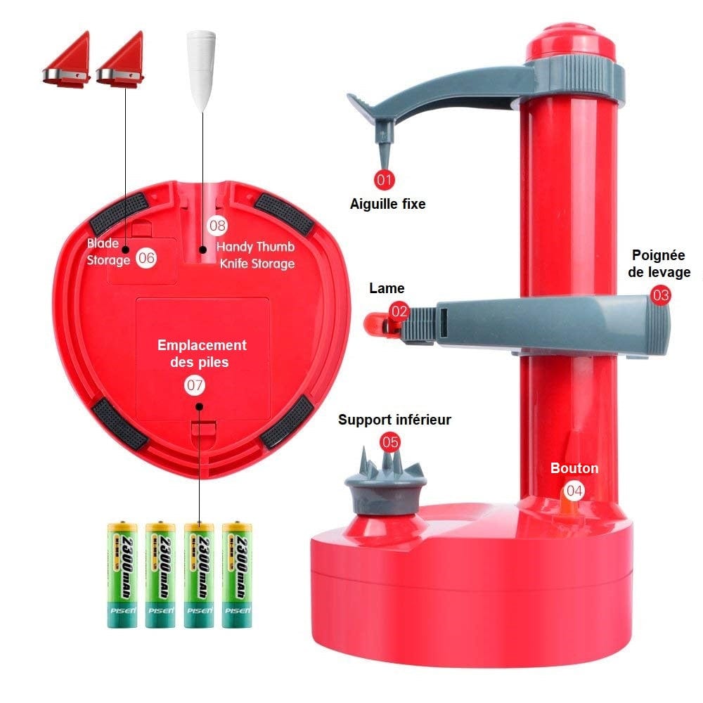 Éplucheur automatique de fruits et légumes : Épluch'Too™