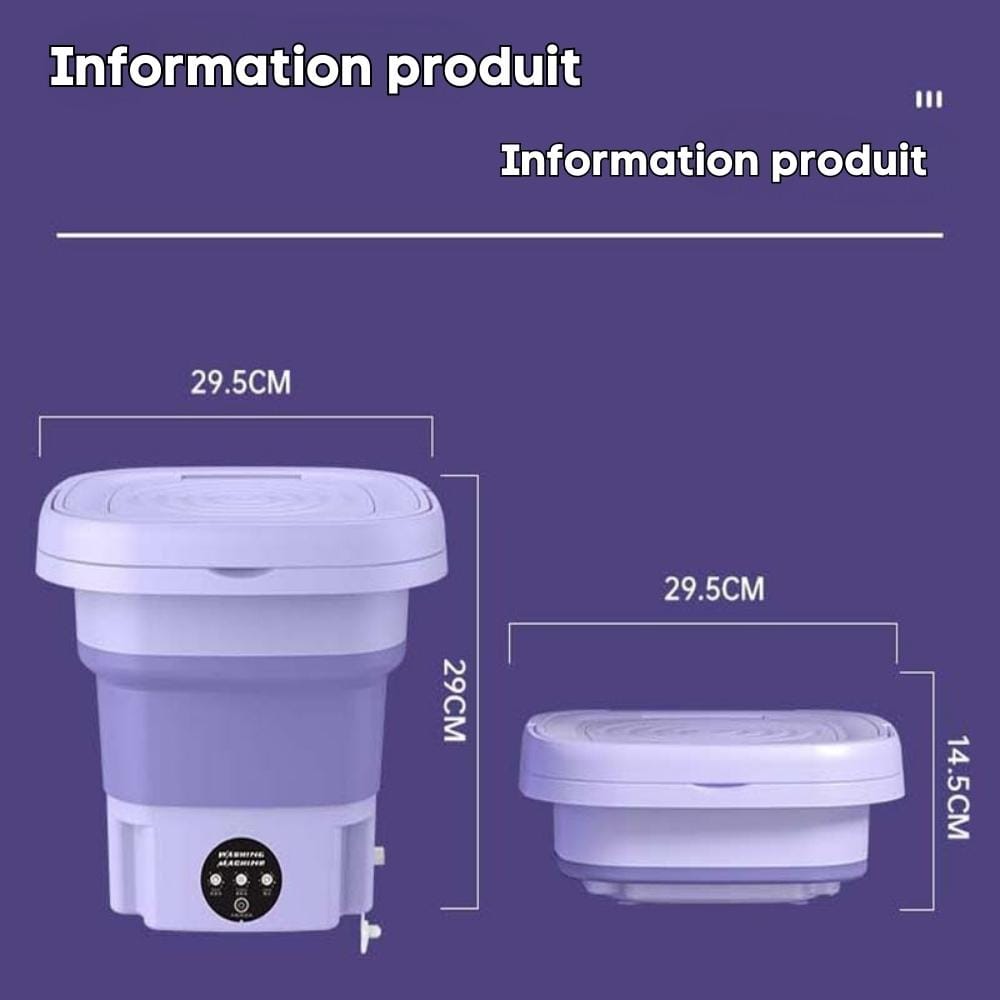 Essoreuse Linge Compact Fold Wash Pro