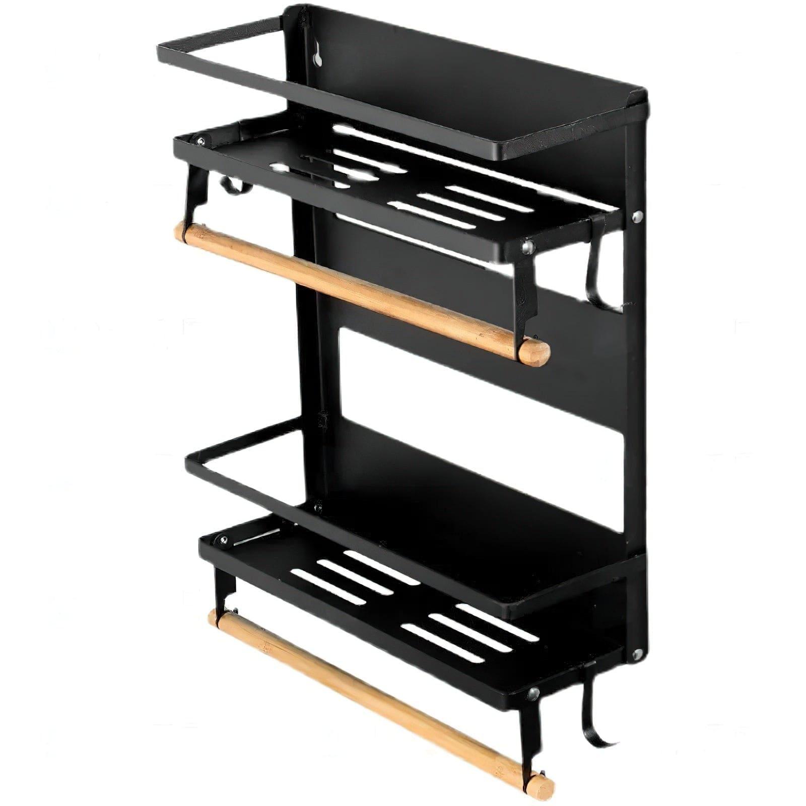 Etagère de Rangement Magnétique Noir