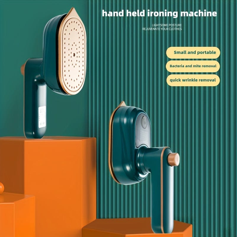 Fer à Vapeur de Voyage Pliable - 180° Rotation, Qualité Professionnelle, Alimenté par Prise - Maison et Voyage
