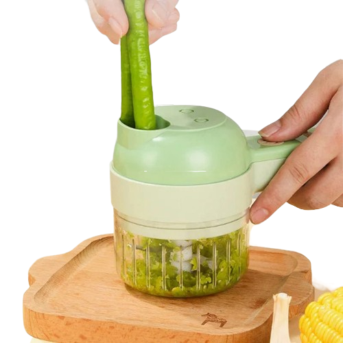 Hachoir à Légumes électrique 4-en-1