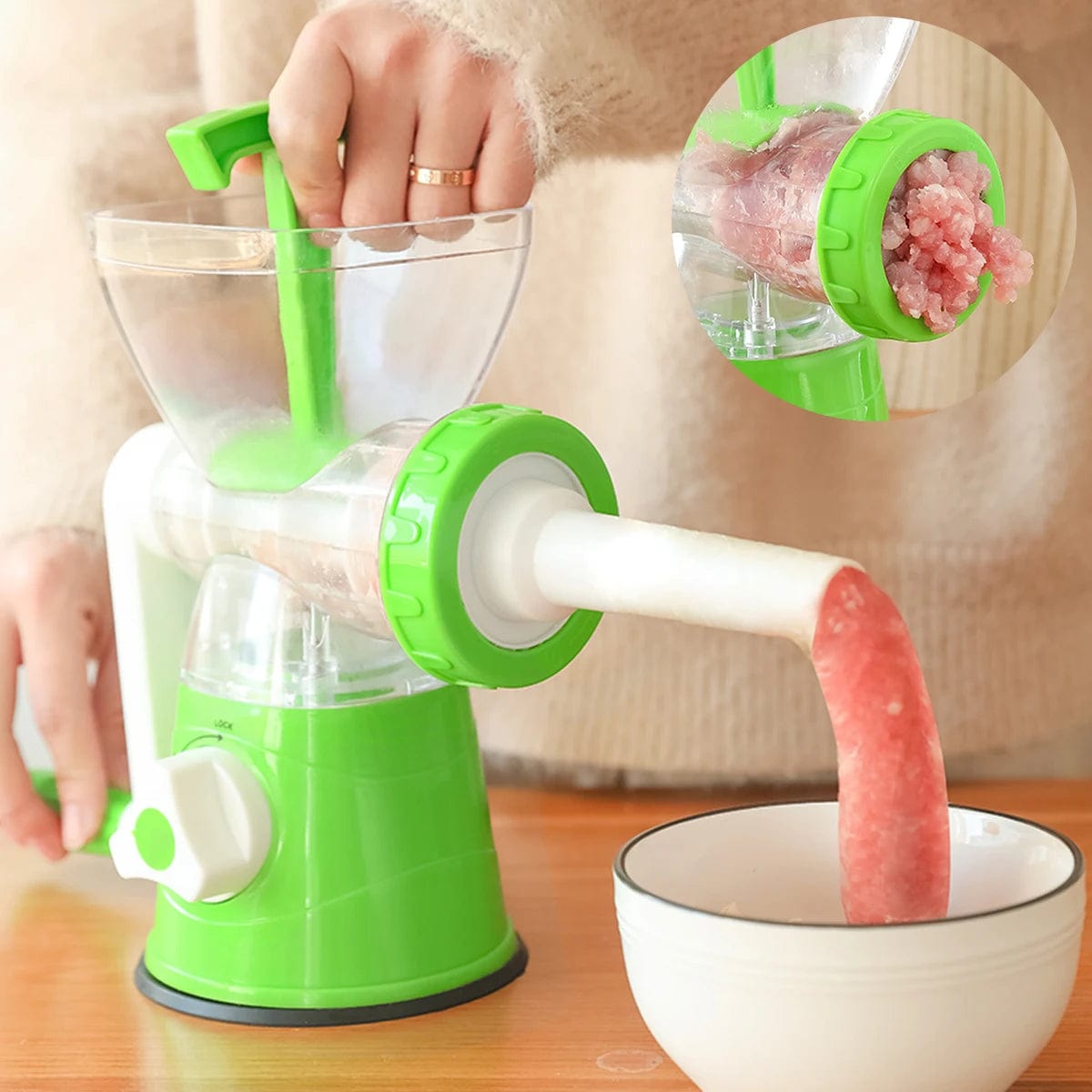 Hachoir à viande Manuel