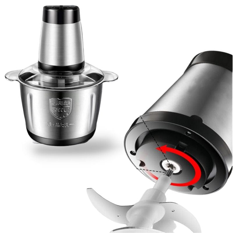 Hachoir électrique polyvalent à 2 vitesses