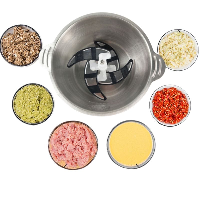 Hachoir électrique polyvalent à 2 vitesses