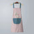 Household Kitchen Cooking Apron Hand-wiping Oil-proof Waterproof Men Women Adult Waist Fashion Coffee Overalls Wipe Hand Apron Pink